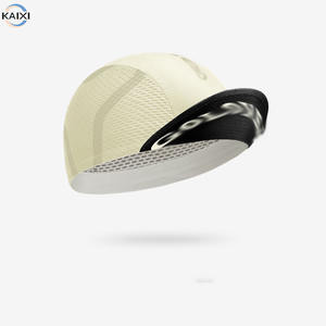 Tappi ciclismo traspiranti a 3 pannelli sotto il casco cappello sportivo estivo all'ingrosso per bici produttore personalizzato di sublimazione di fabbrica - Product Image 1