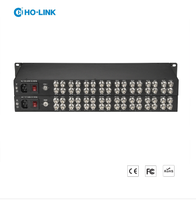 3g sdi 16ch Double alimentation redondante entrelacée (1080i) signal pathologique ST fibre optique extender