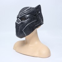 Masque de film de guerre civile pour cosplay, casque de film Marvel, couvre-chef en latex Black Panther pour diffusion en direct, Halloween, Factory