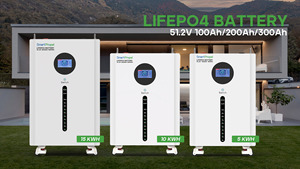Suitable 15kwh Floor Standing Smart BMS Solar <b>48v</b> 300ah Lithium <b>Battery</b> 51.2v 100ah 200ah 300ah Home Energy Storage <b>Battery</b> - Product Image 2