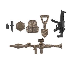 WM6169 ingegnere cecchino <span class=keywords><strong>Commando</strong></span> capo squadra Scout MilitaryCollect plastica educativi Mini blocchi di costruzione per bambini giocattoli regalo - Product Image 1