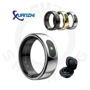 Anillo Inteligente SHR para Estrés, Sueño y Salud con VFC para Mujer, Anillo Q8 Personalizado, Anillo Eléctrico para Desplazamiento en Tiktok, Dispositivos Portátiles de Monitoreo de Salud - Product Image 1