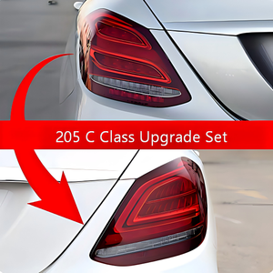 2059060357 2059060457 pour Mercedes W205 Classe C – Feux arrière LED de remplacement OEM, paire gauche et droite, mise à niveau Classe C <span class=keywords><strong>205</strong></span> - Product Image 2