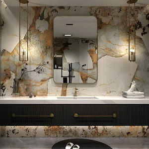 Tuile de dalle de marbre <span class=keywords><strong>Pandora</strong></span> de luxe en quartzite Dalle de marbre blanc de Patagonie naturelle <span class=keywords><strong>Prix</strong></span> direct d'usine de pierre HD - Product Image 5