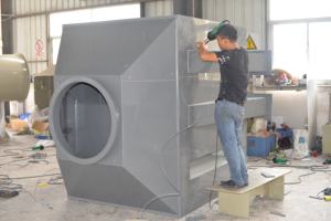Filtro de Aire Industrial con Columna de Adsorción de Carbón Activado + Sistema de Eliminación de Gases con Depurador de Agua y Aire - Product Image 5