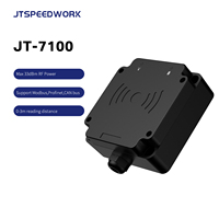 Lector/Escritor RFID Industrial JT-7100B RS485+TCP/IP UHF, Lectores Fijos de Precio, Lector RFID Estacionario para Almacén