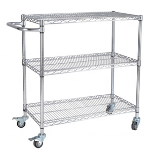 6 livelli CE 48 "X 18" X 70 "unità di scaffalature <span class=keywords><strong>in</strong></span> filo <span class=keywords><strong>cromato</strong></span> - Product Image 6