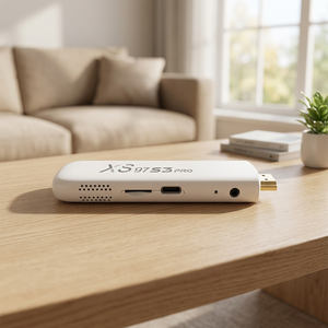 XS97 S3 PRO สมาร์ททีวีสติ๊ก คุณภาพสูงจากโรงงาน ระบบ Android 14 รองรับ 4K HDR WiFi 6 หน่วยความจำ 2GB+8GB ROM มีเดียเซ็นเตอร์ ราคาสุดคุ้ม - Product Image 1