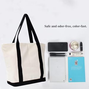 Sacs de courses promotionnels en gros, réutilisables, en PVC et non tissé, pour événements, sacs fourre-tout avec impression de logo personnalisé, blanc/autres couleurs - Product Image 2