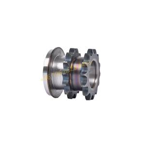 Customizzato saldato GI acciaio dolce acciaio al carbonio metallo trasportatore rullo fine 50 T 14 doppia fila catena dentata con cuscinetto - Product Image 5