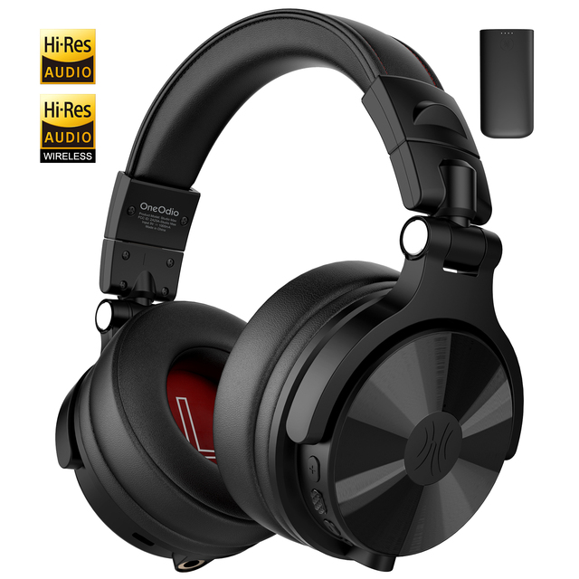 Wireless Over ear Studio Headphones Qualcomm Ultra Low Latency Ultra Long Battery Life 120 Hours Playtime Hi Res Audio LDAC