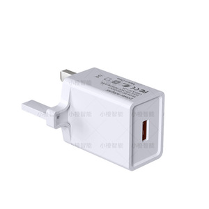 Rice 5V 2A Us Standard Charger <b>USB</b> Power Adapter For Mobile Phones Small Appliance Charging <b>Plug</b> White And Black - Product Image 2