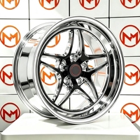 Jantes en alliage Maxtera Forged Custom Beadlock Weld S81 Drag Racing pour Mustang Dodge Corvette Camaro GTR Supra Cadillac F-150