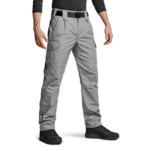 Tuta da <span class=keywords><strong>Uomo</strong></span> per Attività all'Aperto, Vendita Diretta dalla Fabbrica, Pantaloni Multitasca a Vita Media per Ciclismo, Escursionismo, Corsa Casual, in Poliestere - Product Image 2
