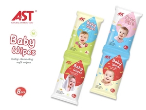 <span class=keywords><strong>Salviette</strong></span> Umidificate Mini 8 Confezioni Speciali per <span class=keywords><strong>Bambini</strong></span> Igiene Mani e Bocca Piccole Buste Pulizia Tessuto Ispessito - Product Image 5
