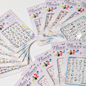 Cartoon Cat Nail Art Decals 3D <strong>Manicure</strong> Applique Cute Nail <strong>Stickers</strong> for Nail Decoration