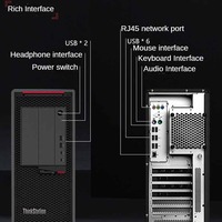 Lenovo Thinkstation P620 Tower Graphic Workstation AMD Ryzen Processor untuk Editing Video & Survei Energi, Komputer Desktop PC, Tersedia