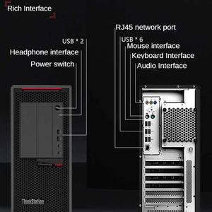 En stock, station de travail graphique <span class=keywords><strong>Lenovo</strong></span> <span class=keywords><strong>Thinkstation</strong></span> <span class=keywords><strong>P620</strong></span> Tower, processeur AMD Ryzen, montage vidéo et analyse énergétique, ordinateur de bureau - Product Image 6