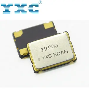 YXC SMD 7050 3.3V CMOS 20PPM 19.000MHz kuvars kristal osilatör 19MHz