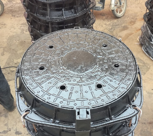 Couvercle de trou d'homme en <span class=keywords><strong>fonte</strong></span> pour l'<span class=keywords><strong>eau</strong></span> de pluie - Product Image 4