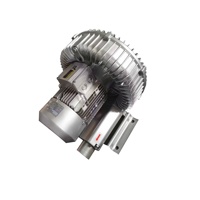 Souffleur annulaire pour l'aération en aquaculture, 120W, 50HZ, 200V-240V, souffleur d'air régénératif pour l'aération des étangs à poissons