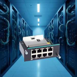 Moxa IM-6700A-8PoE Modular Ethernet <b>Switch</b> 8-Port <b>PoE</b> Enterprise Network Device - Product Image 3