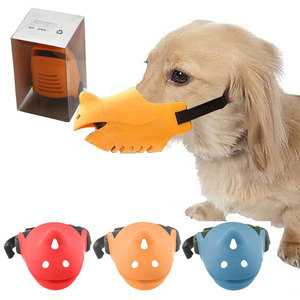 Penutup mulut kecantikan hewan peliharaan anti-gonggongan penutup mulut anjing yang aman antigigit dapat disesuaikan - Product Image 3
