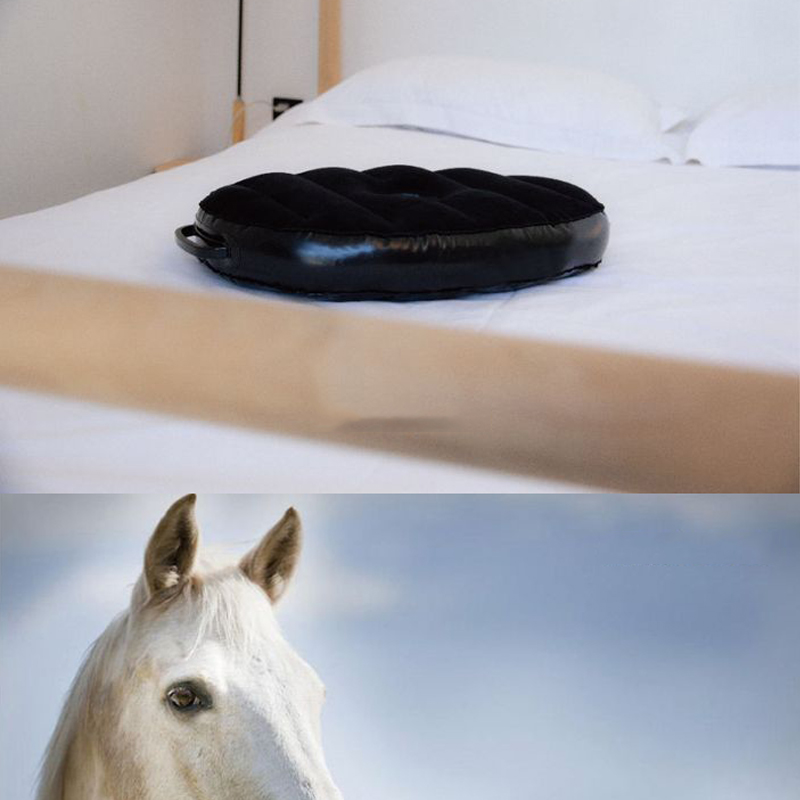 Black Sex Pillow for Enhanced Pleasure | Ideal Sexing Toy for Women |  65x35x10CM, 225G, Perfect for Exploring Desire