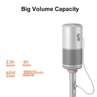 Projecteur HY XGIMI Play 6 sur pied avec batterie rechargeable 20000 mAh en alliage d'aluminium aéronautique et trépied