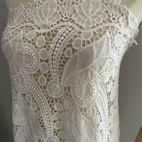 Tissu de robe de mariée en dentelle de paillettes de broderie en gros d'usine