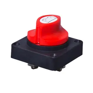 Battery Control Kill Isolator Disconnect Outage Rotary Switch For RV Marine Boat Vehicle