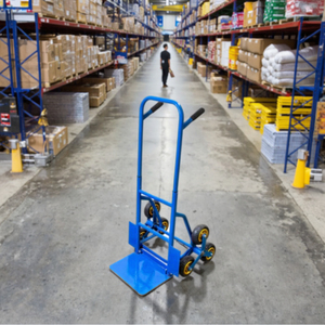 รถเข็นปีนเขาหนัก300กก. แพลตฟอร์มแบบพับได้ขนาดเล็กสำหรับใช้ใช้บันไดปีนเขางานปรับแต่งได้ - Product Image 2