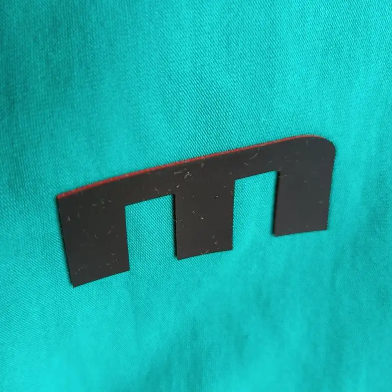 Low MOQ 3D effect stampabile pellicola di abbigliamento con etichetta di trasferimento termico in silicone per tshirts transfer stampatore