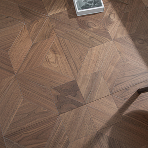 Parquet en noyer multicouche T&G de 20 mm, finition haute brillance, résistant aux rayures, grade ABC, pour projets d'aménagement intérieur - Product Image 2
