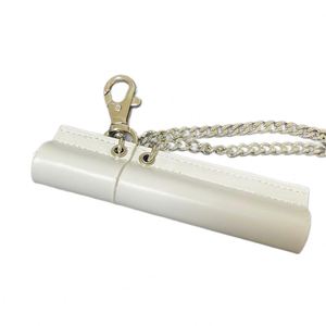 Portable Refillable Perfume Atomizer with PU Leather Case & Chain Keychain <b>Mini</b> Travel <b>Spray</b> <b>Bottle</b> for Purse Bag Accessories - Product Image 4