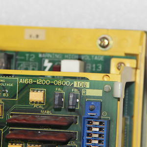 Fanuc A06B-6058-H224 A16B-1200-0800เครื่องขยายเสียงเซอร์โวเดิมสำหรับระบบหุ่นยนต์ - Product Image 2