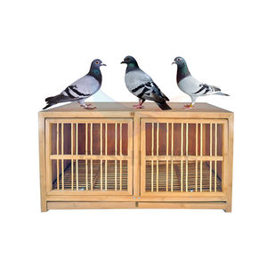 Gabbia di allevamento della gabbia di trasporto di Nestbox del piccione pieghevole di legno amichevole di Eco per i piccioni - Product Image 3