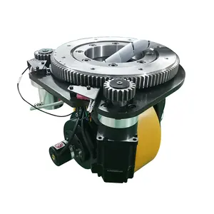 TZBOT-motor eléctrico de CC de 650W, Unidad de rueda de accionamiento AGV de 48V para robot AGV
