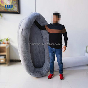 Beleuchtet pour chien humain <span class=keywords><strong>plufl</strong></span> plüsch große menschen größe riesen menschen erwachsene decke passen gedächtnis schaum menschliches hunde bett - Product Image 2