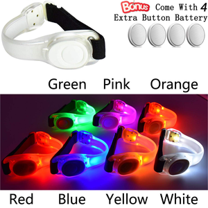 สินค้าใหม่ปี 2026 สายรัดแขน LED ปรับได้ กันน้ำ ไฟกระพริบ สายรัดข้อมือ LED เพื่อความปลอดภัยสำหรับการวิ่งกลางคืน - Product Image 6
