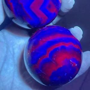 Esferas de Fluorita Rosa Hechas a Mano de Alta Calidad, Cristales Curativos con Reacción UV para Decoración del Hogar, Regalos de Feng Shui, Venta al Por Mayor - Product Image 4