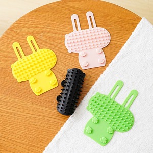 Cat Hair Removal Mitt <b>Silicone</b> Pet Grooming <b>Tool</b> For Cats With Massage Bristles Self Grooming Scratch Pad - Product Image 2