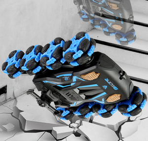 Voiture té<span class=keywords><strong>l</strong></span>écommandée Stunt Drift 8 canaux 2,4G avec détection de gravité, lumières double face, fonction de pulvérisation de musique, fonction de suivi, utilisation intérieure-extérieure - Product Image 4