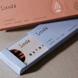 Luxury Art Paper Reed Diffuser Sticker <strong>Incense</strong> Paper Packaging <strong>Box</strong> with Custom Logo Printing - Product Image 2