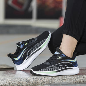 Sneakers Casual da Uomo alla Moda per Primavera, Estate e Autunno, Traspiranti in Maglia, Comode Espadrillas con Lacci, Scarpe da Jogging - Product Image 6