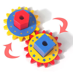 Dropshipping Products 2026 Direct Factory Sale DIY Desktop <b>Educational</b> <b>Toys</b>-Gear Building Blocks Wooden <b>Toys</b> - Product Image 4