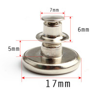 Boutons et rivets en laiton ronds écologiques avec logo personnalisé, boutons en métal pour vêtements en jean, boutons en jean pour vêtements