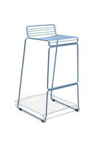 Stylish Metal Bar <b>Stool</b> Versatile Durable Design Iron Wire Relaxation Chair with Powder Coat for Home Office or Warehouse Use - Product Image 6