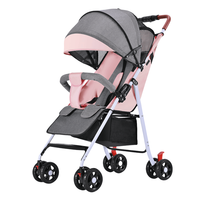 Poussette Bébé Pliable de Voyage Portable Légère Allemande, Poussette 3-en-1