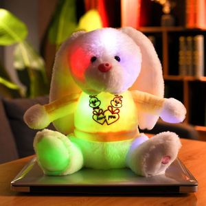 Juguetes de Peluche de Conejo de Pascua con Luz, Decoración de Conejo de Pascua Sublimado, Manualidades para Regalos 2024 - Product Image 5